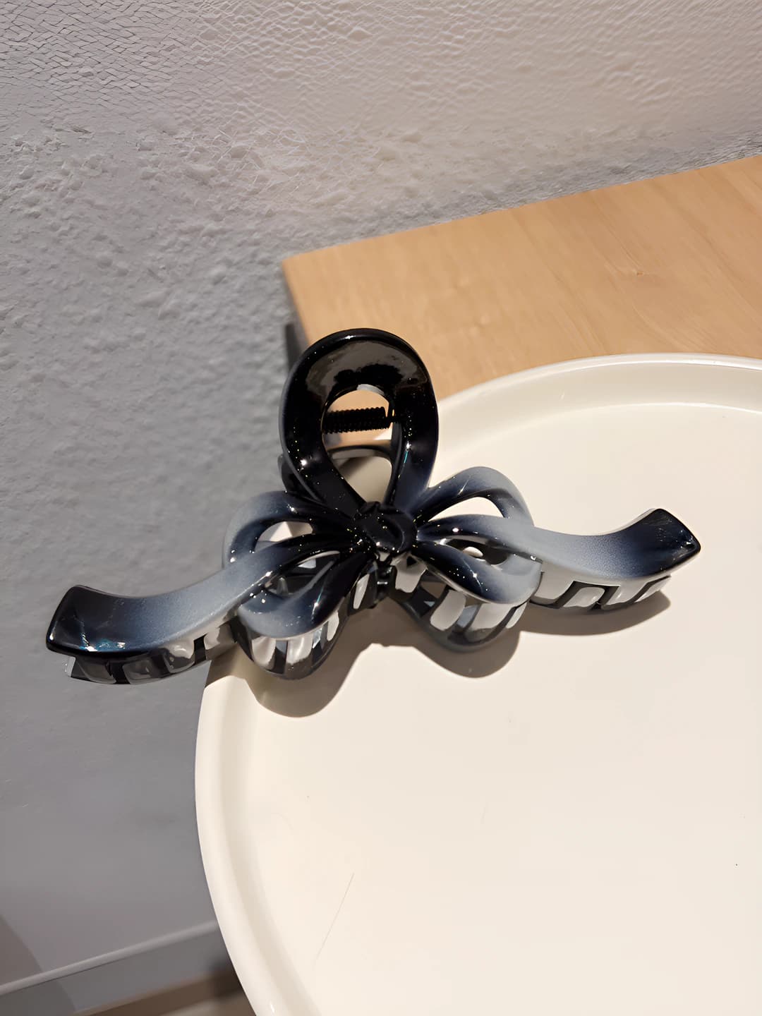 2# Black bow 12.5 cm