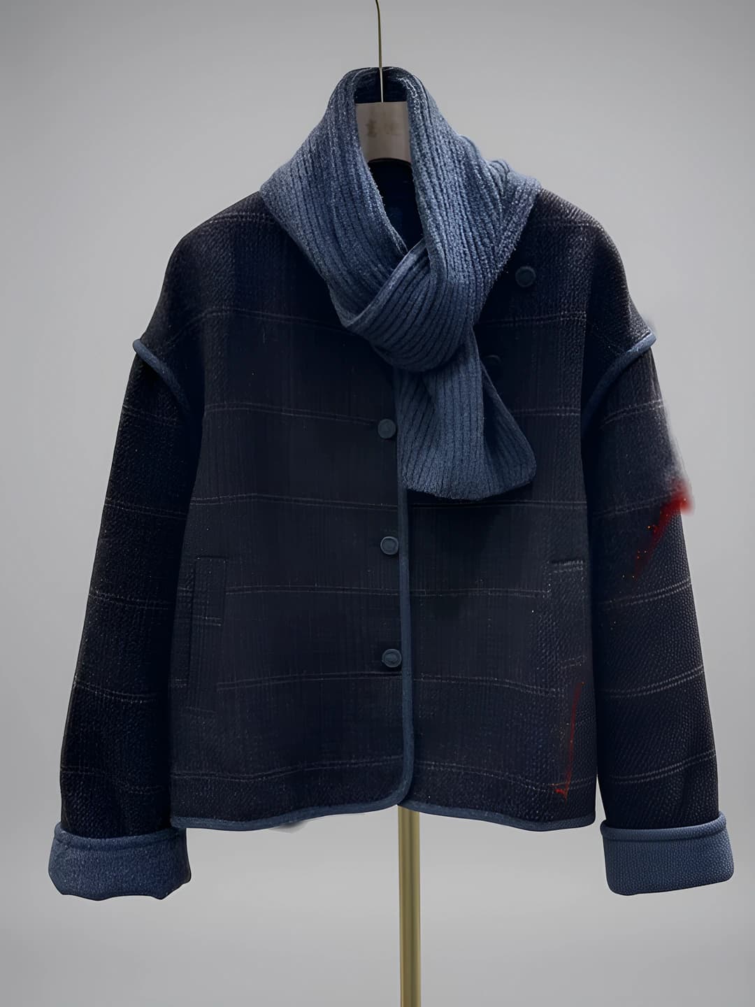 Blue coffee (cotton thickened)