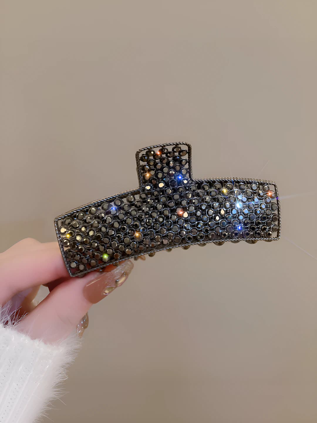 Black - Square full diamond