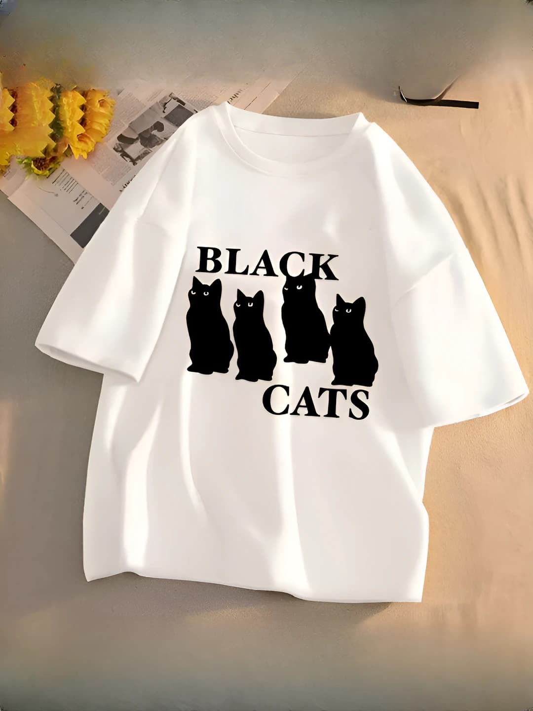 Четыре белых котёнка
