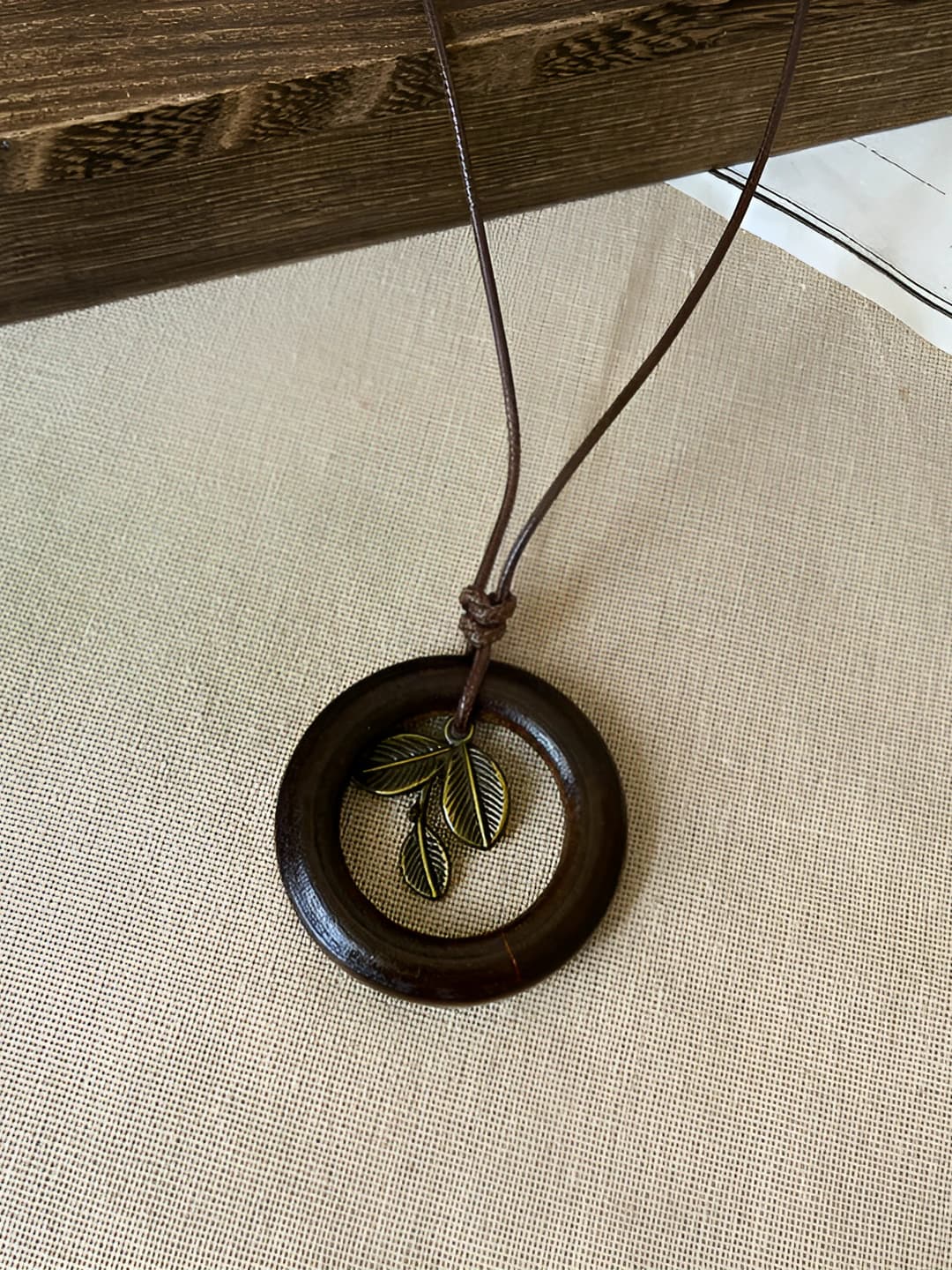 Necklace - Coffee - Gold