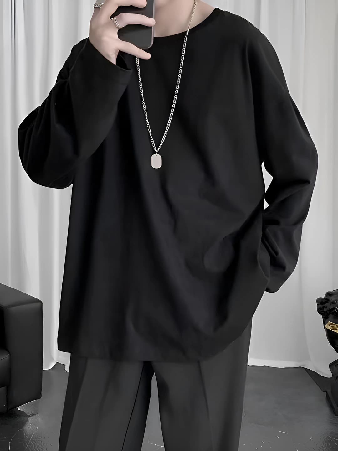 Long T Black