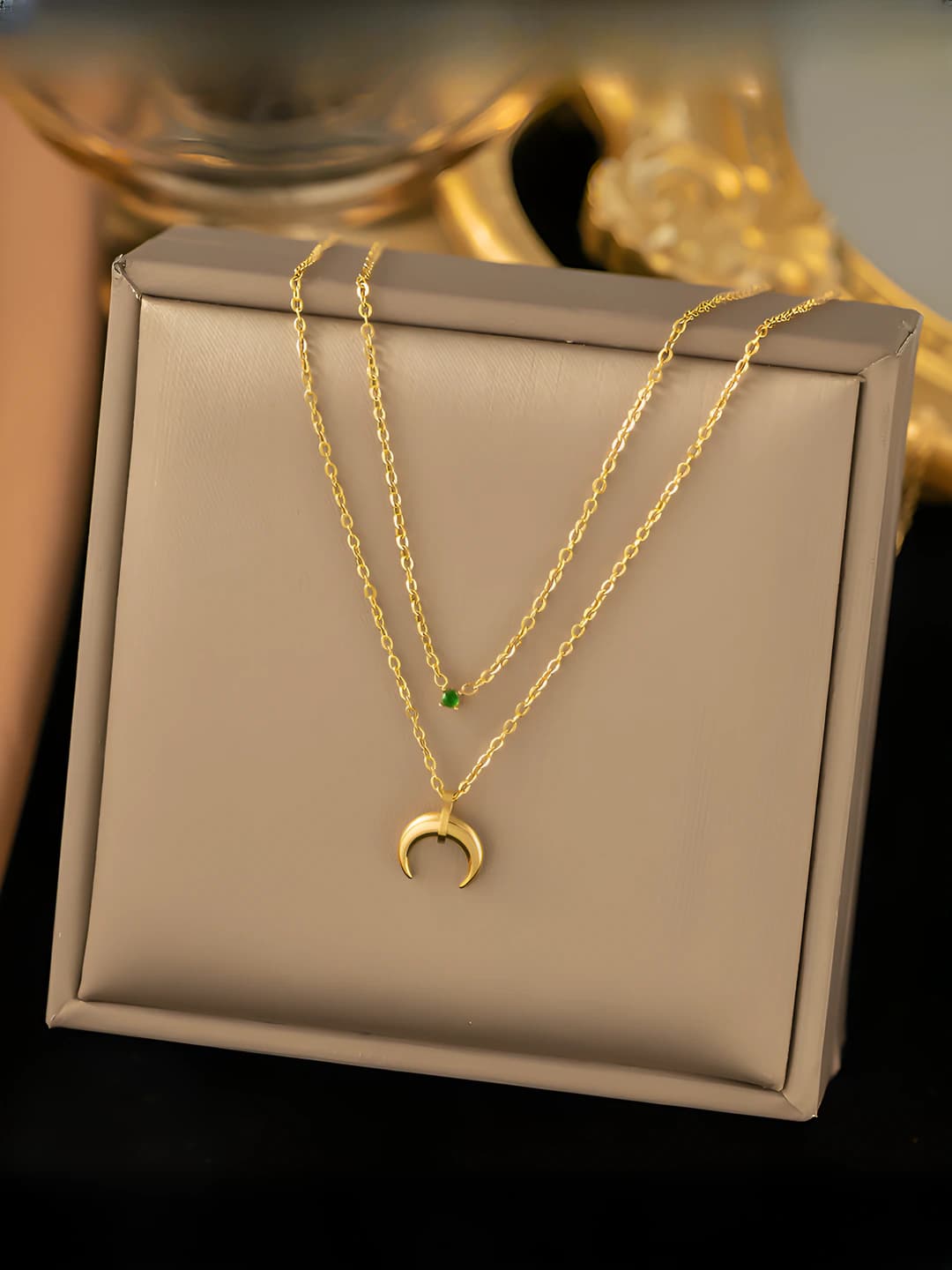 Green diamond moon