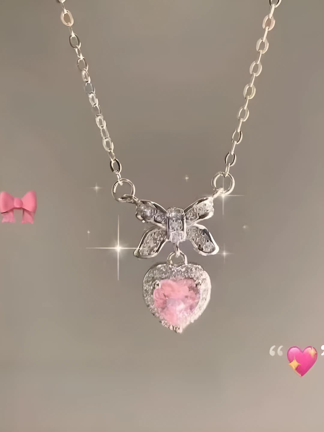 Bow and heart