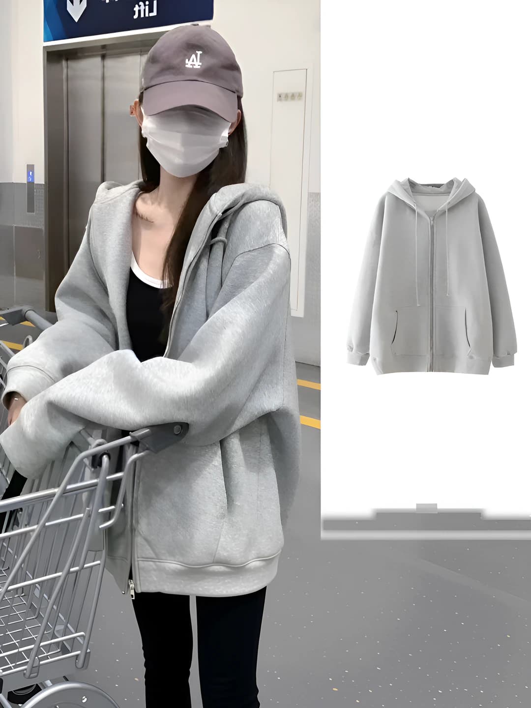 788 Grey Fleece