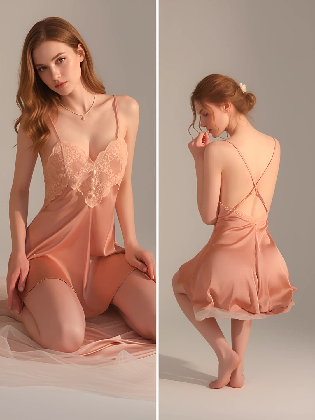 Rose Gold (пижамное платье)