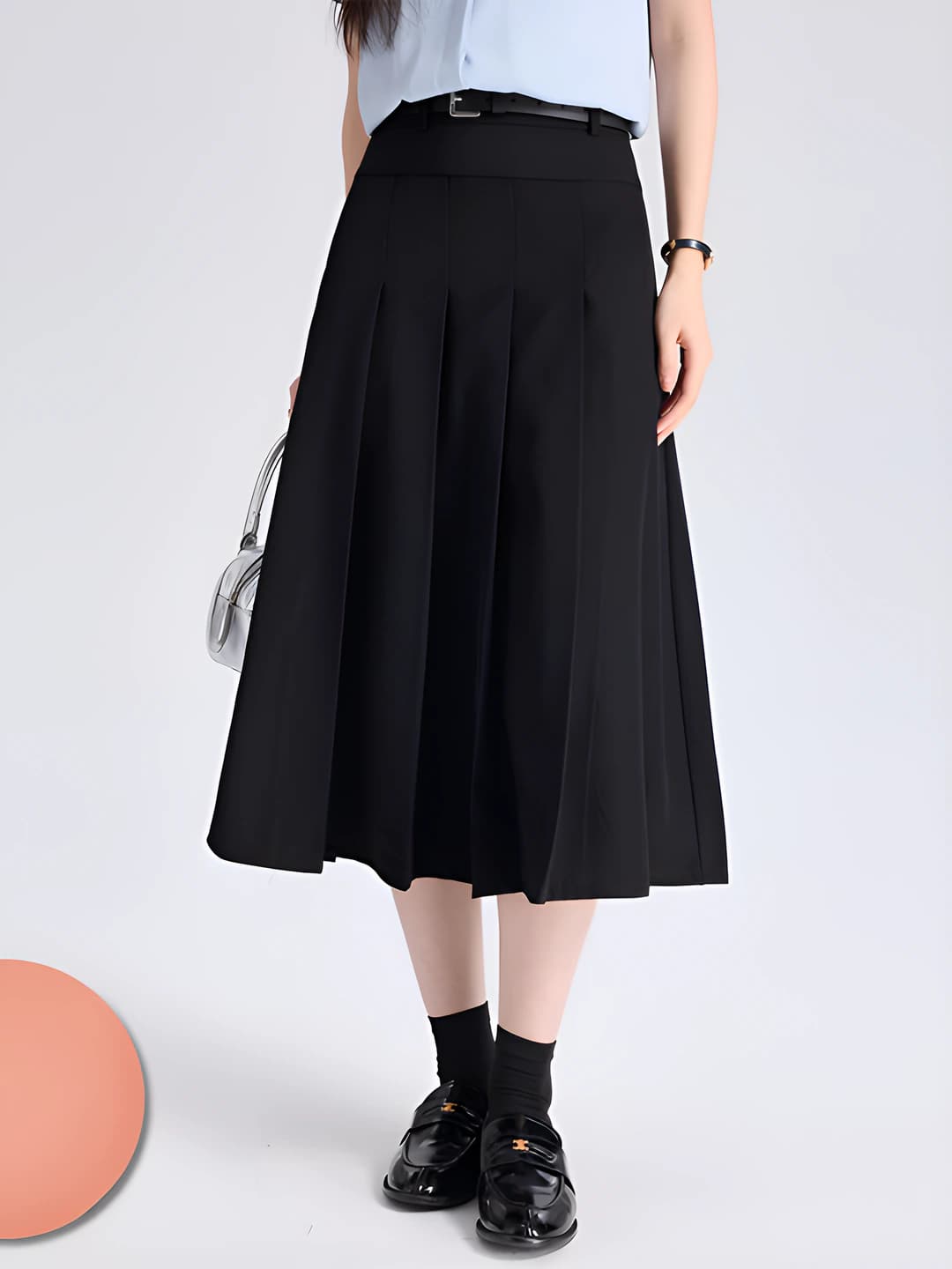 Black Half-Skirt