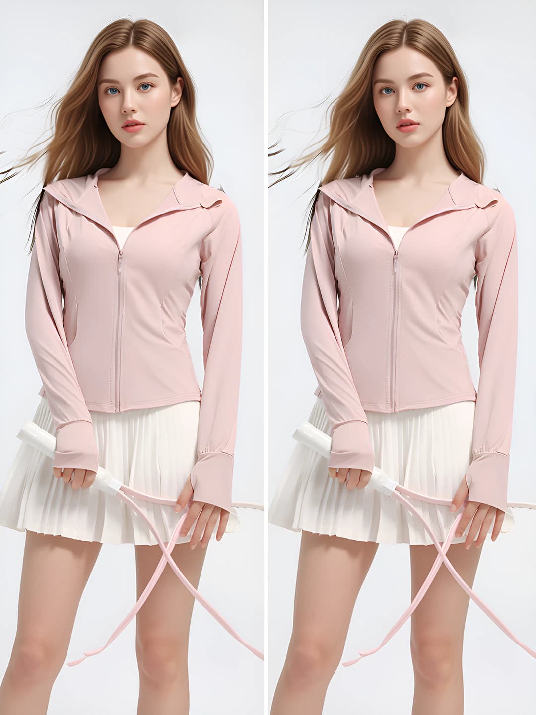 Sakura pink, 2 pcs