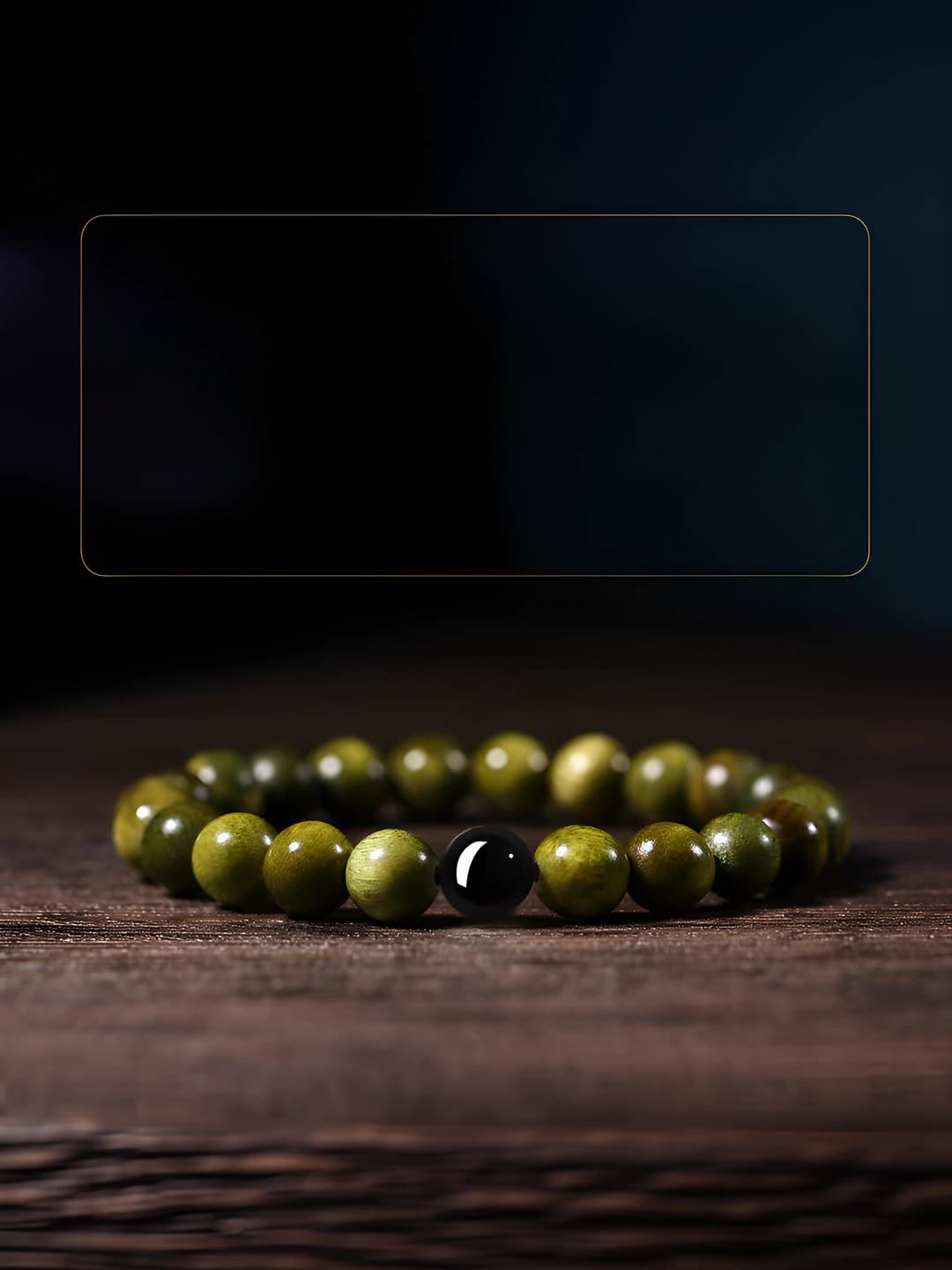 Qora obsidian, 8mm
