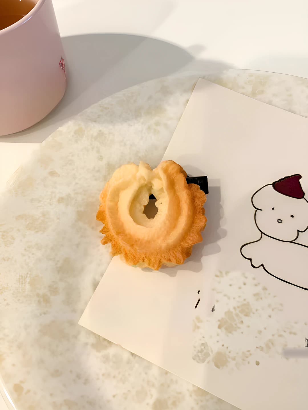 C-shape, cookie, base clip 3 cm