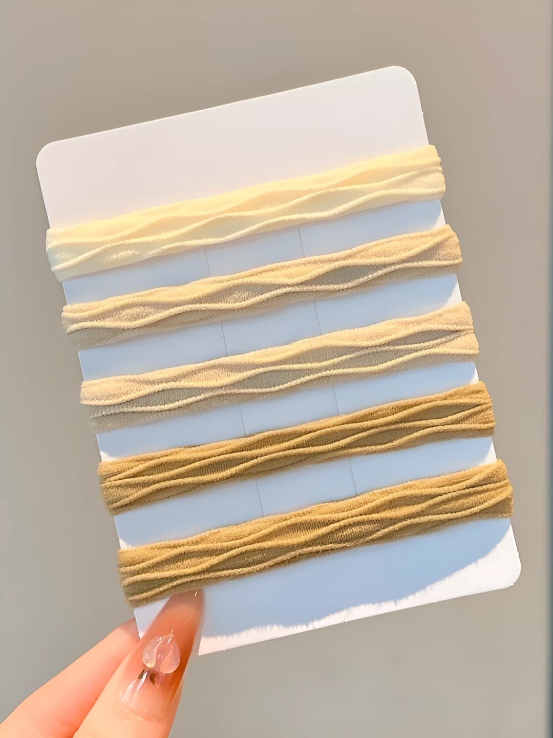 14# Coffee - patterned, 5 pcs, 4 cm