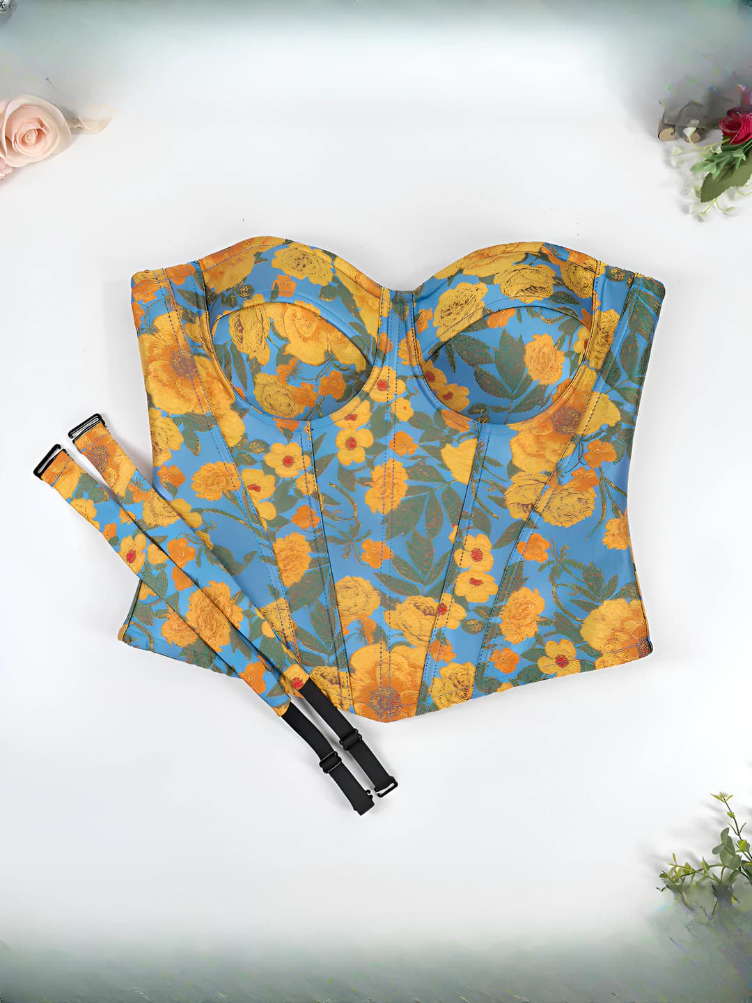Sunflower, fabric strap