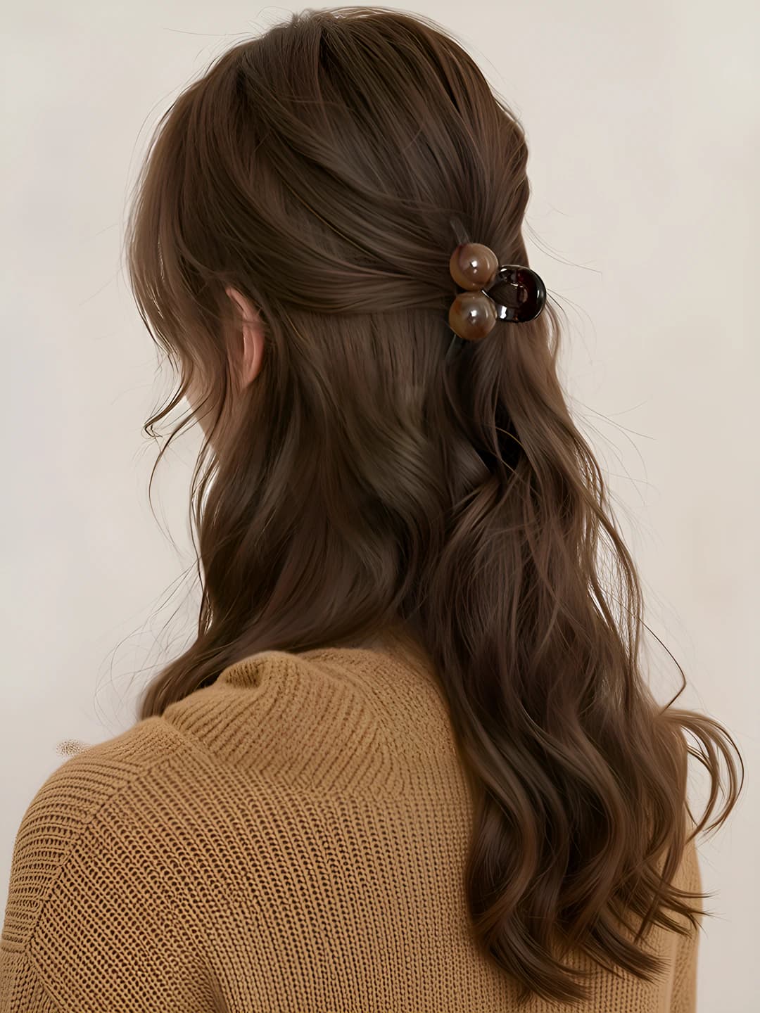 Coffee pearl small clip 1 pc