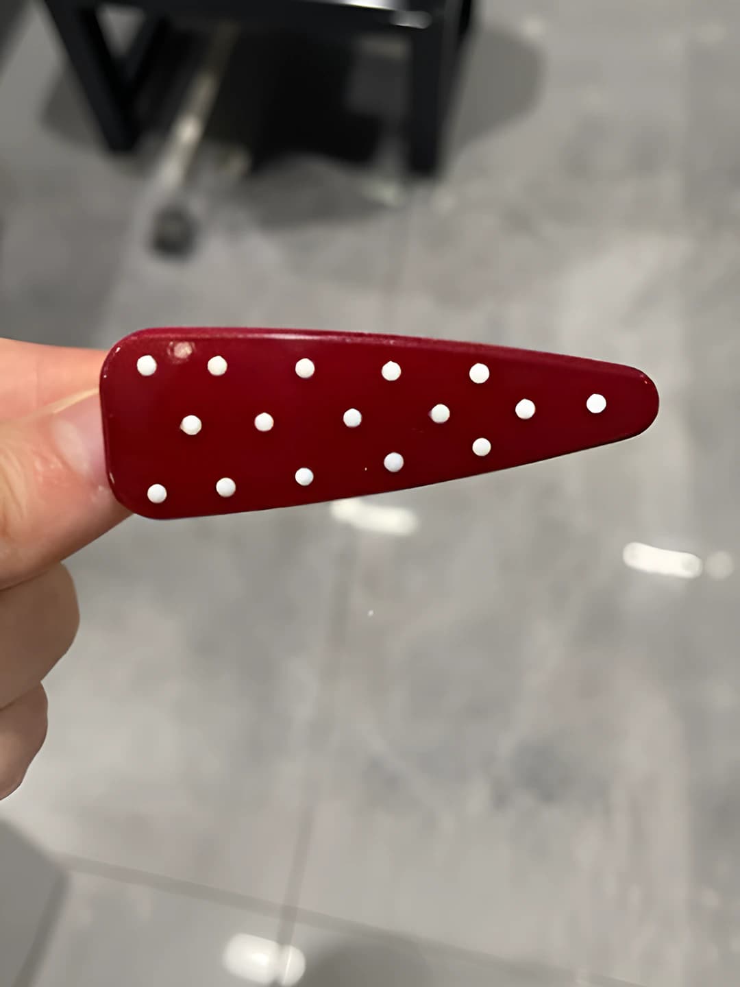 Red clip 5.7 cm