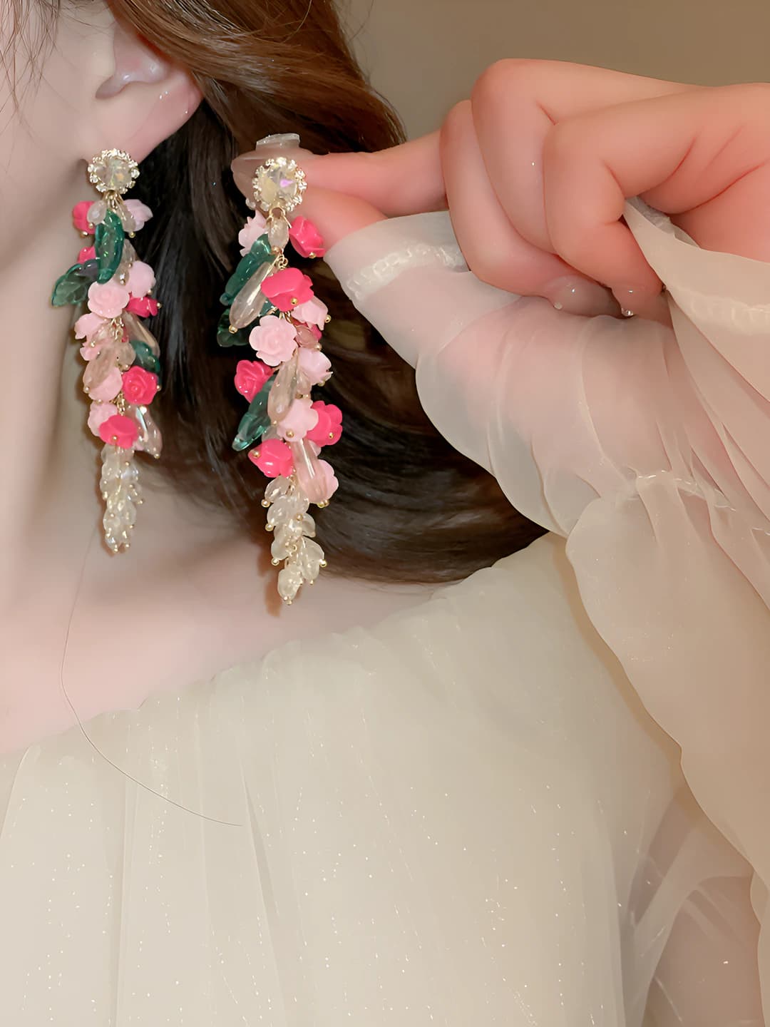 18# Серебряная игла - Розовый