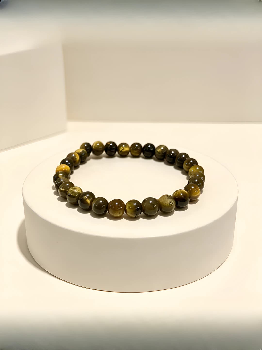 6mm Tiger eye bracelet