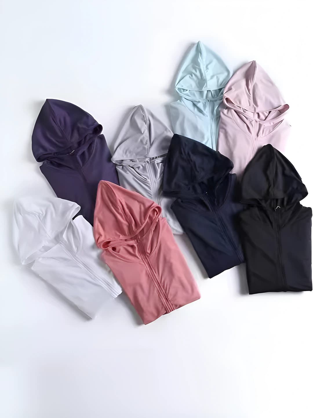 Women's summer sun-protective breathable zip-up jacket with mesh pattern, slim fit