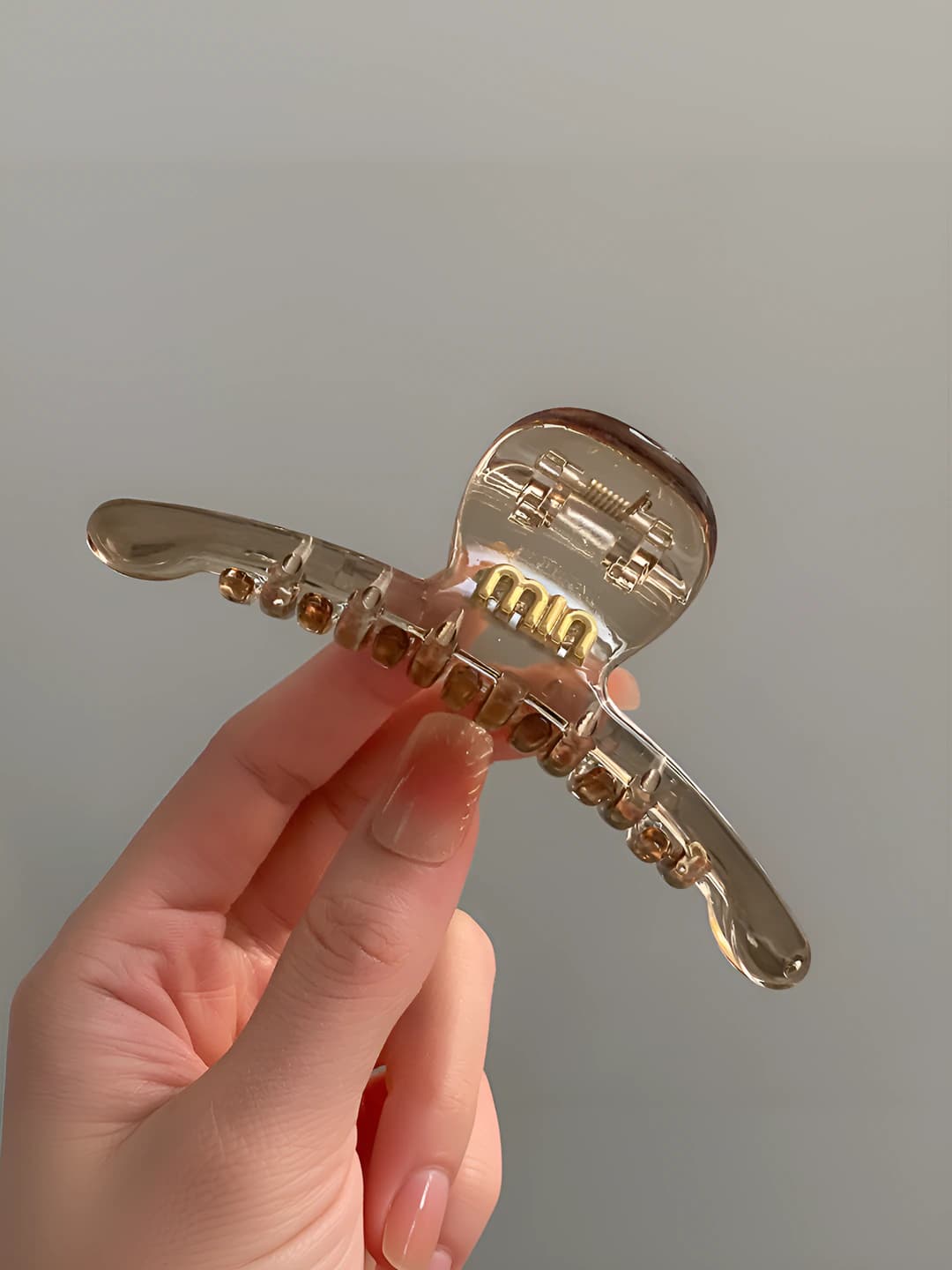 Brown curved - mini