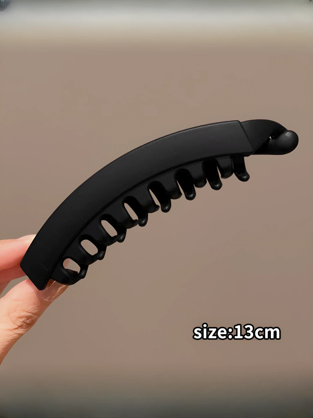 Matte black, 13.5 cm