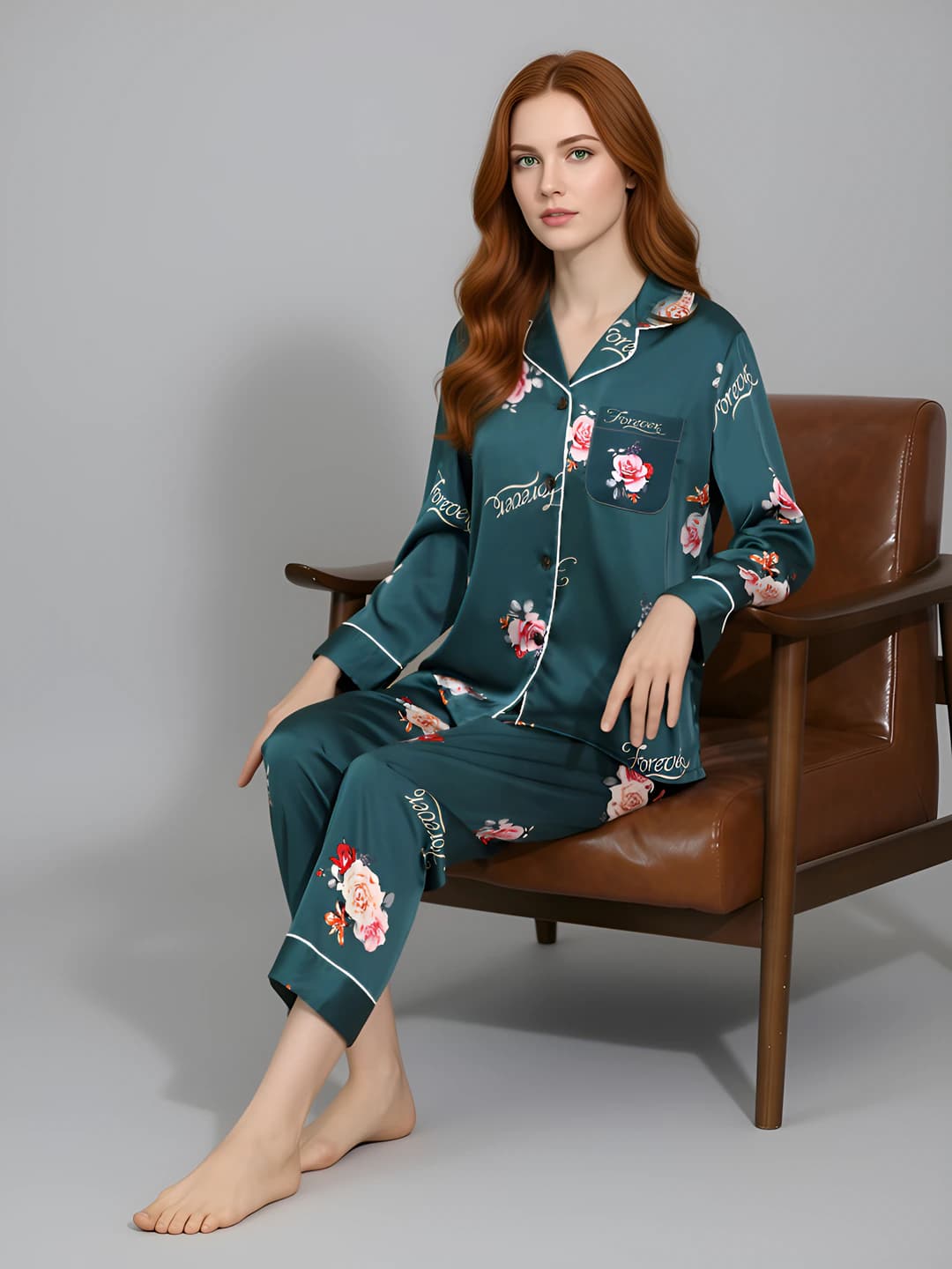 H9728# Green bottom rose