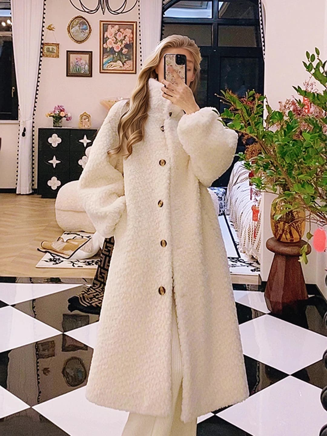 Cream white