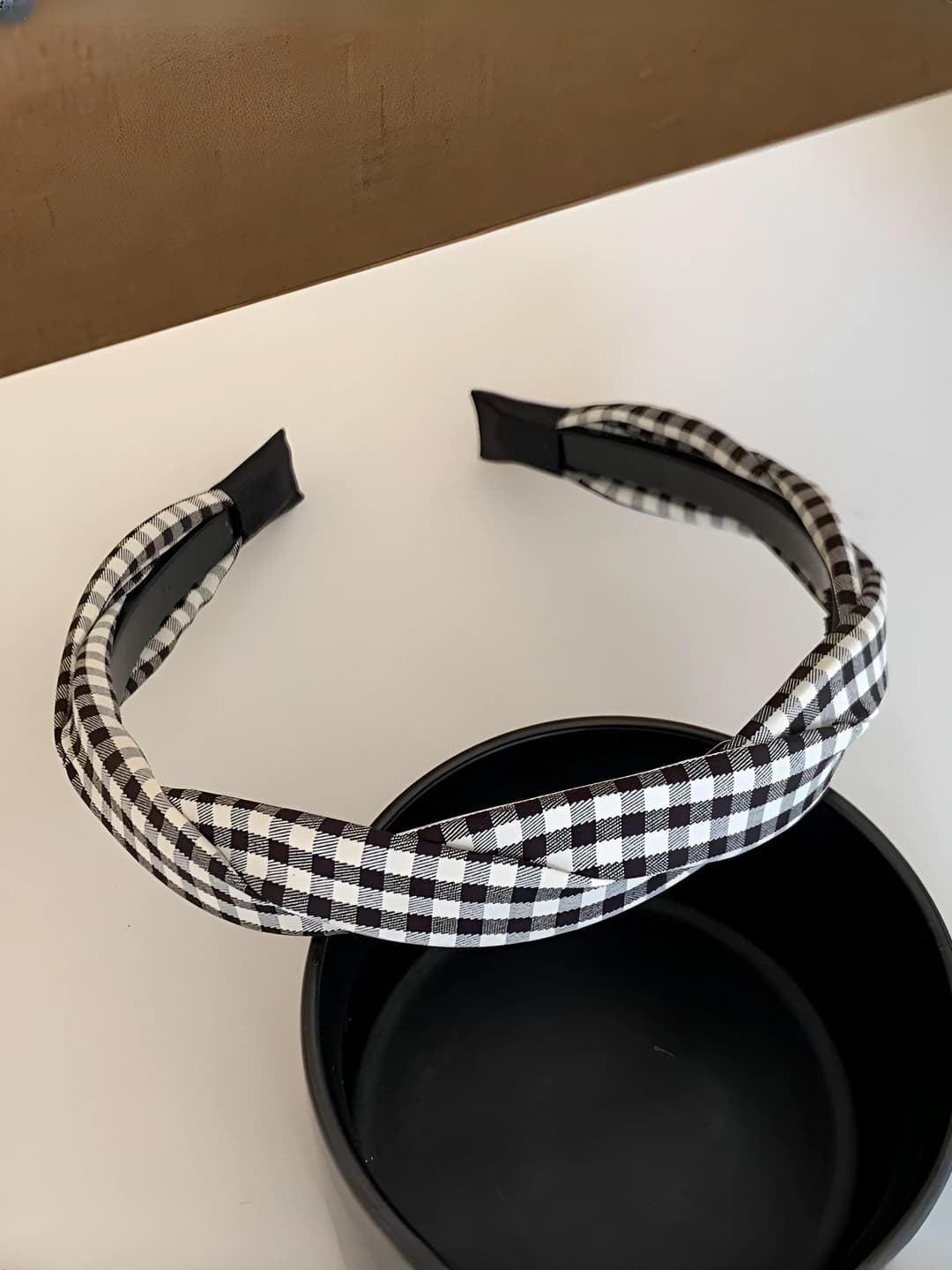 Black plaid