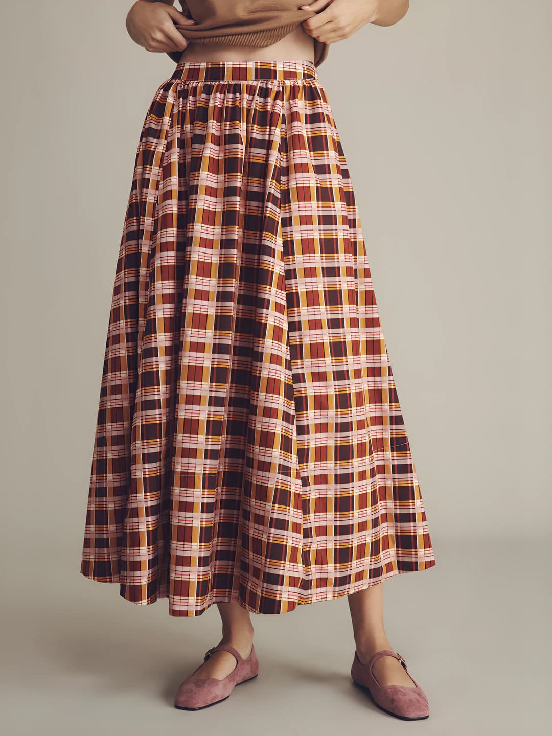 Red plaid