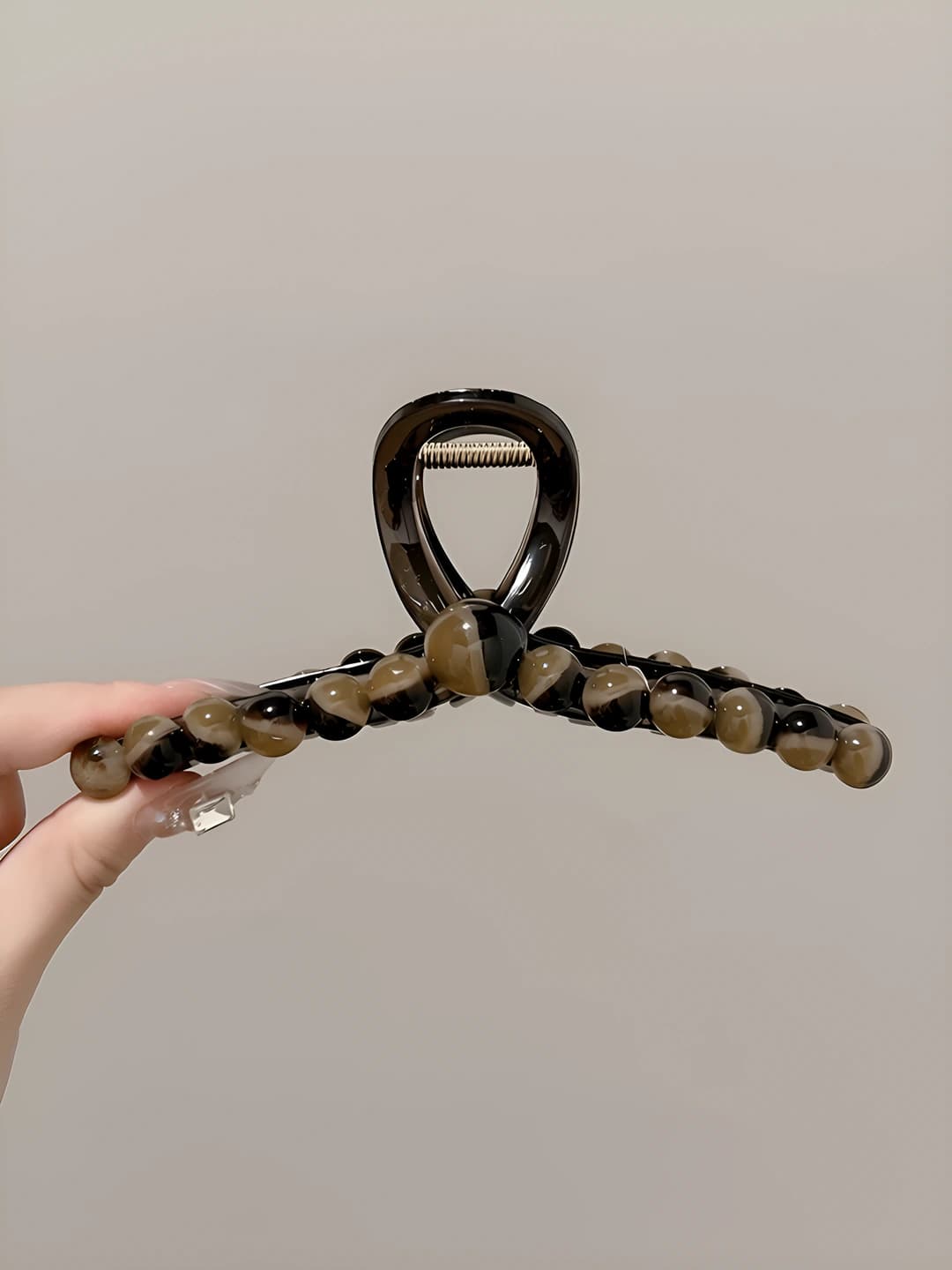 Градиентные круглые бусины, 15.1 см