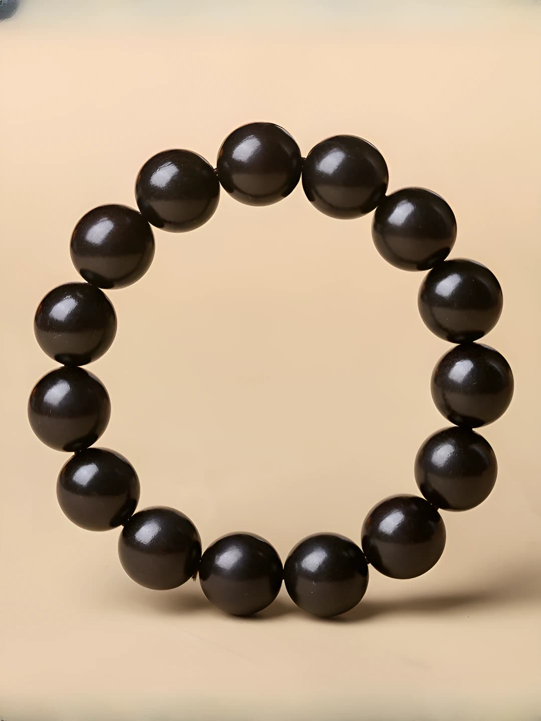 Black ebony single strand 18mm