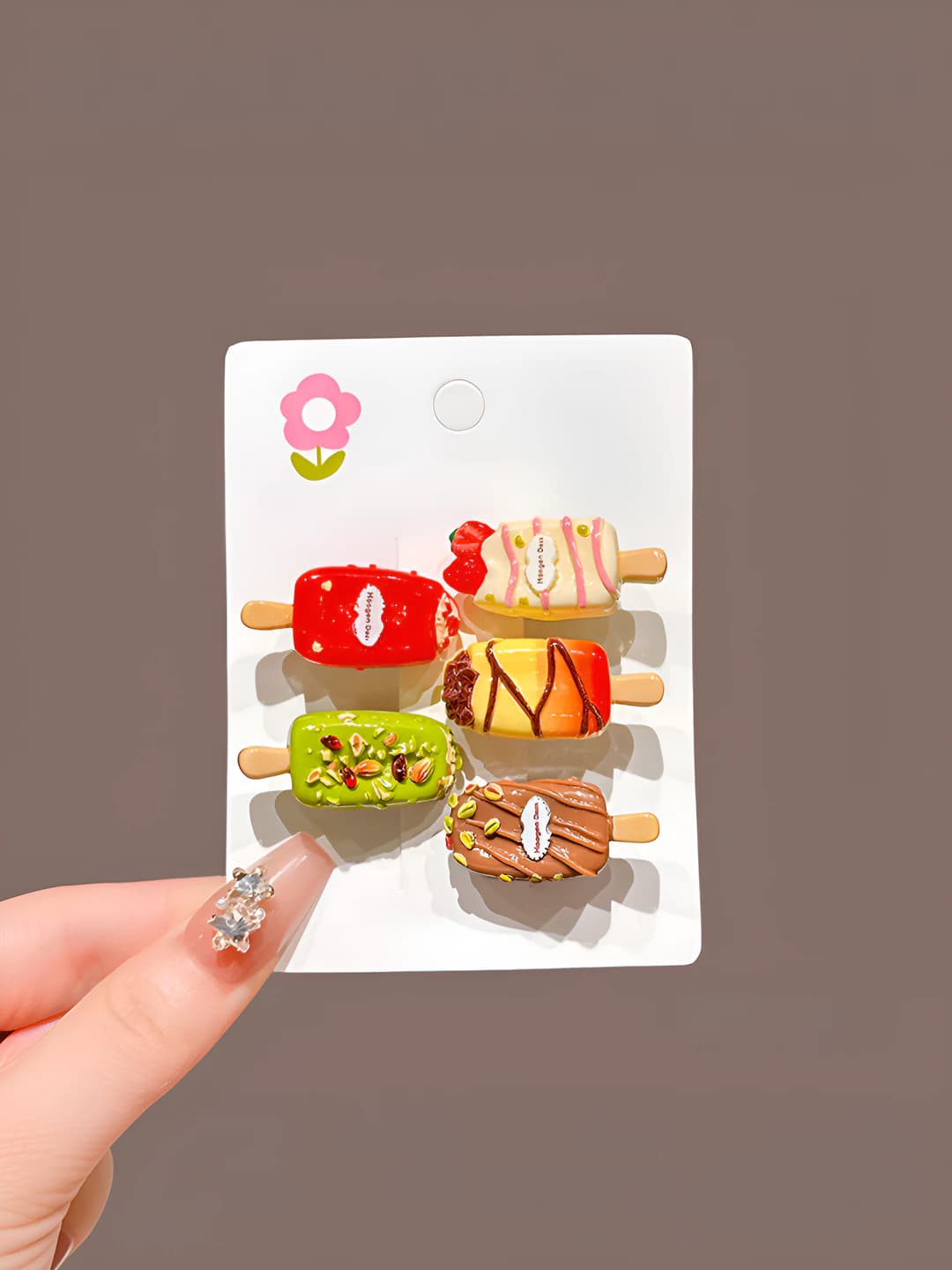 Ice pop small clip 3 cm