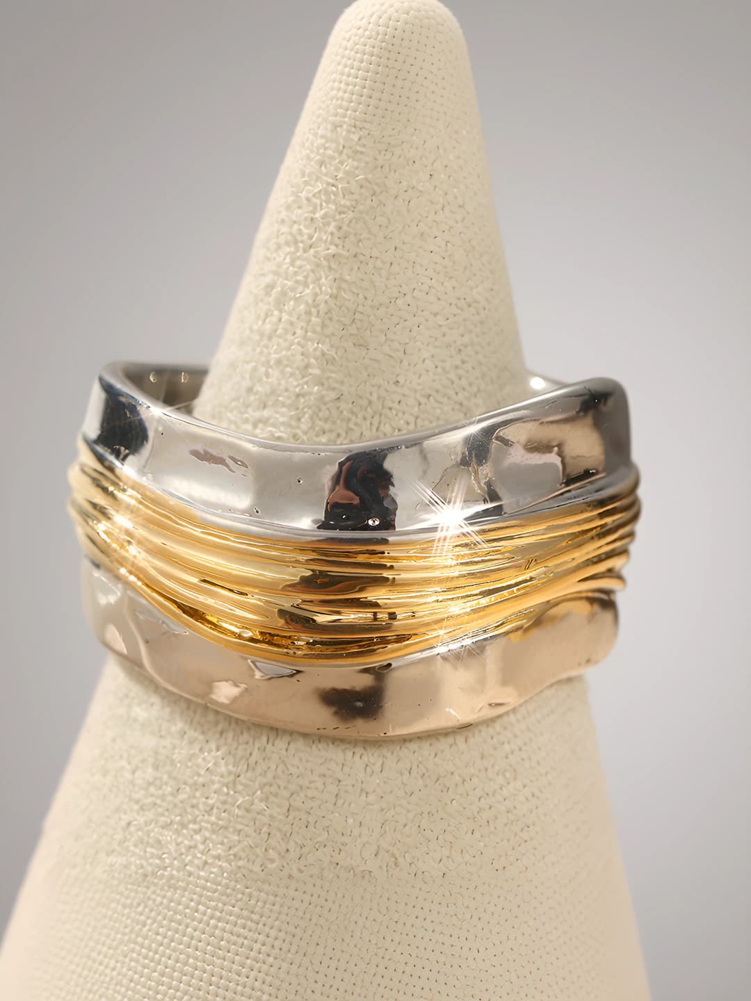 Women's retro copper ring, boho style, for party