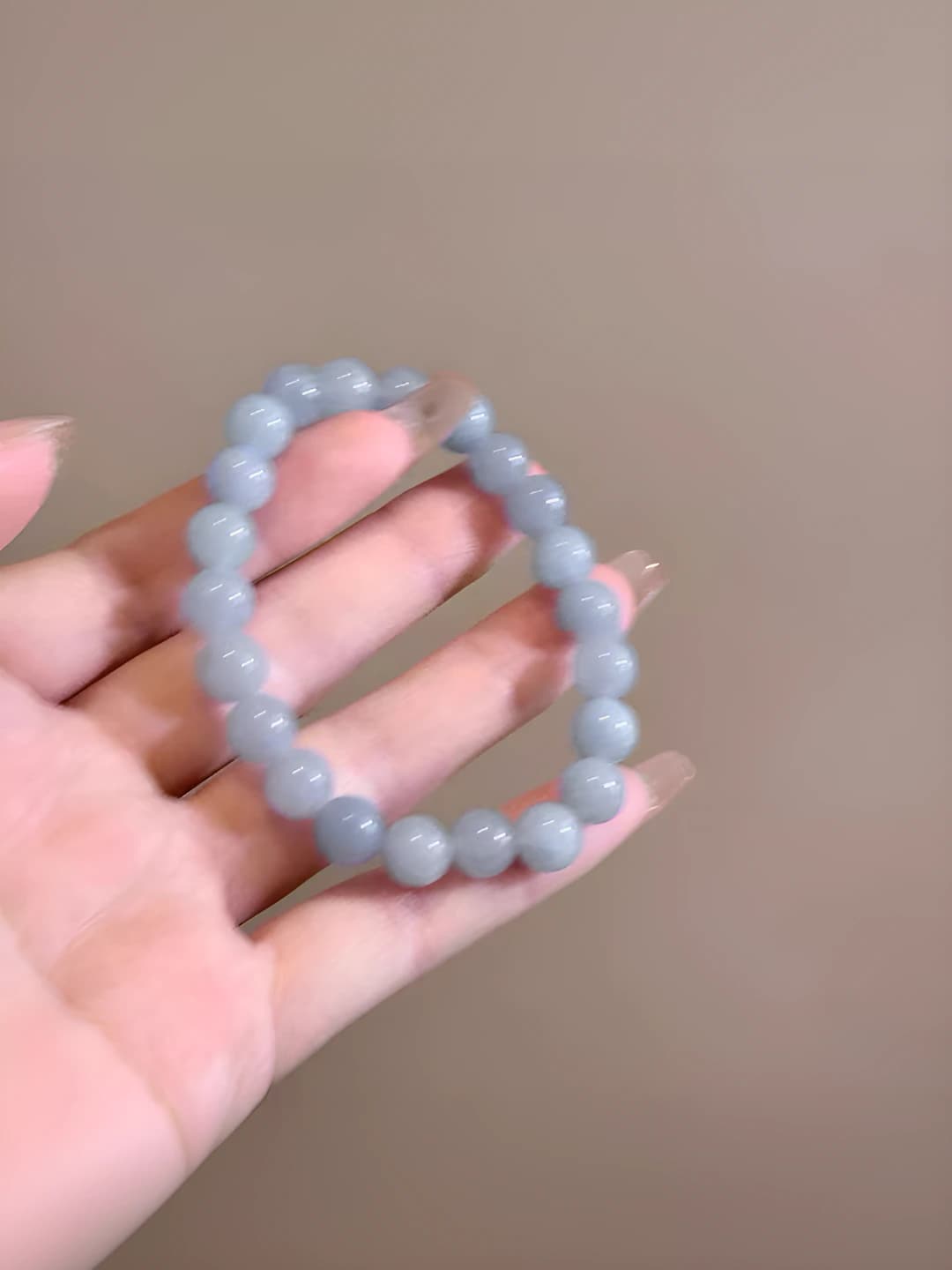 Blue beads