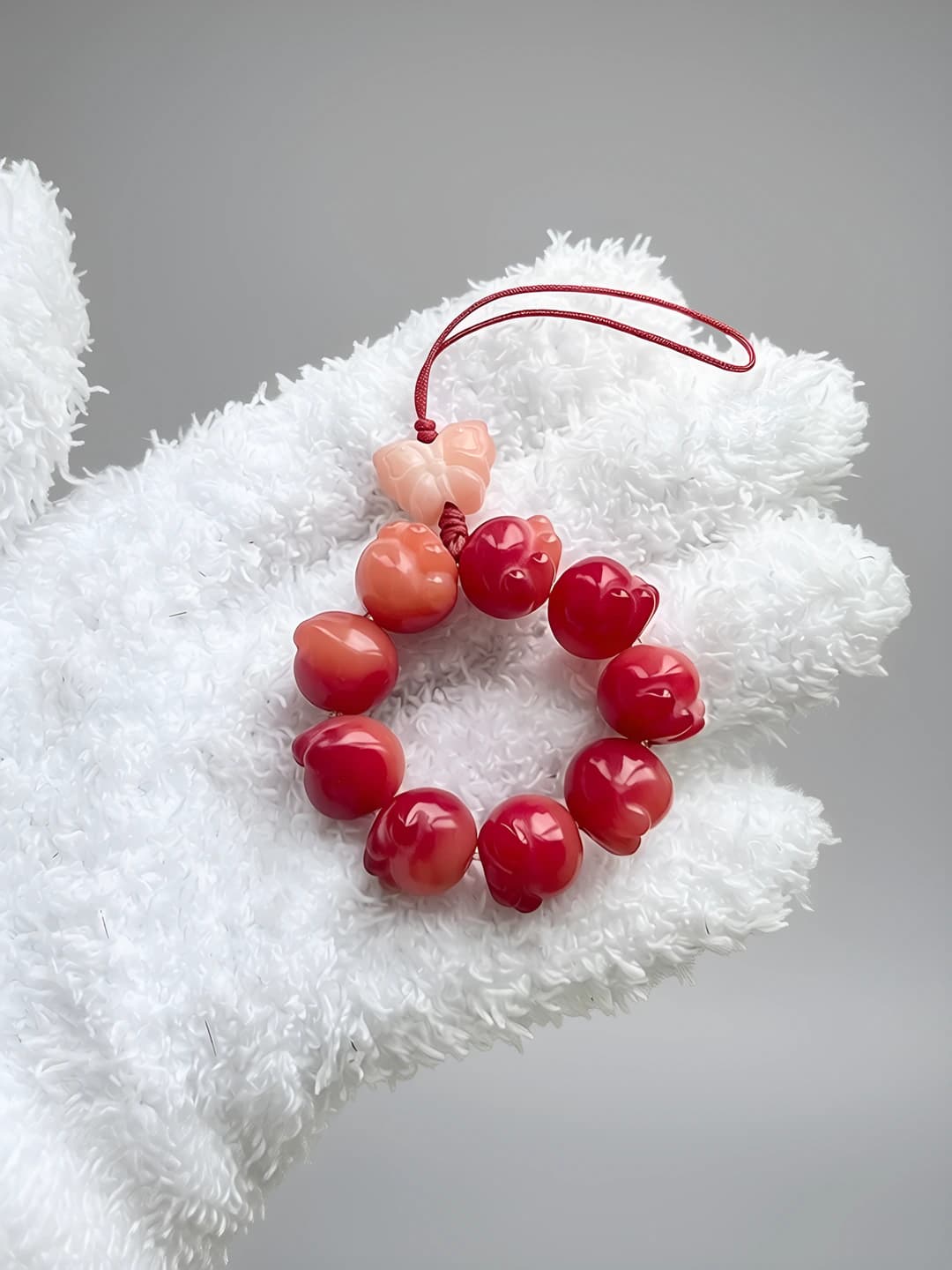 Happy Rose paw chain