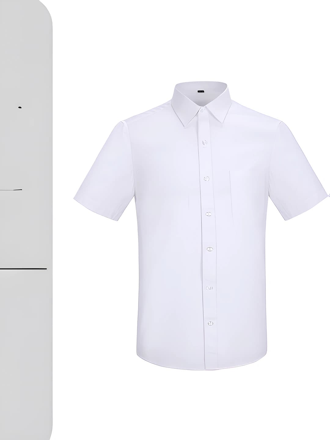 Men - white, short sleeve
