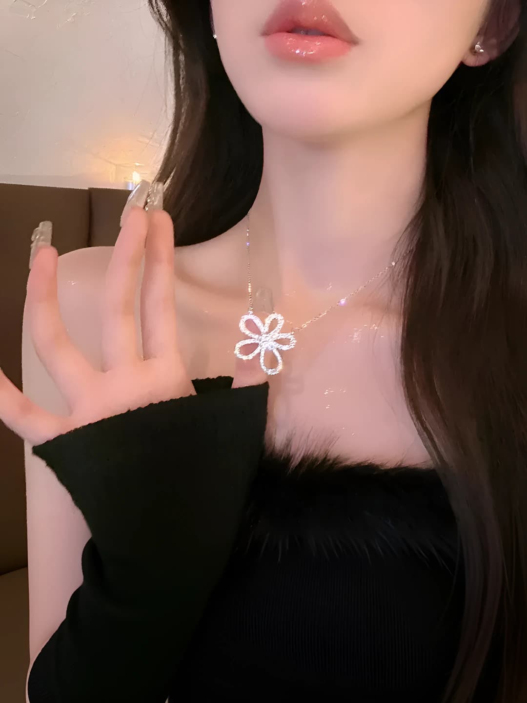 Pink [Nightgown] + 1 necklace