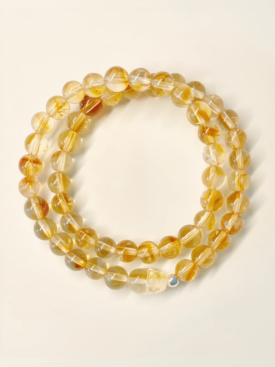 6mm sariq kristal Pixiu 15cm