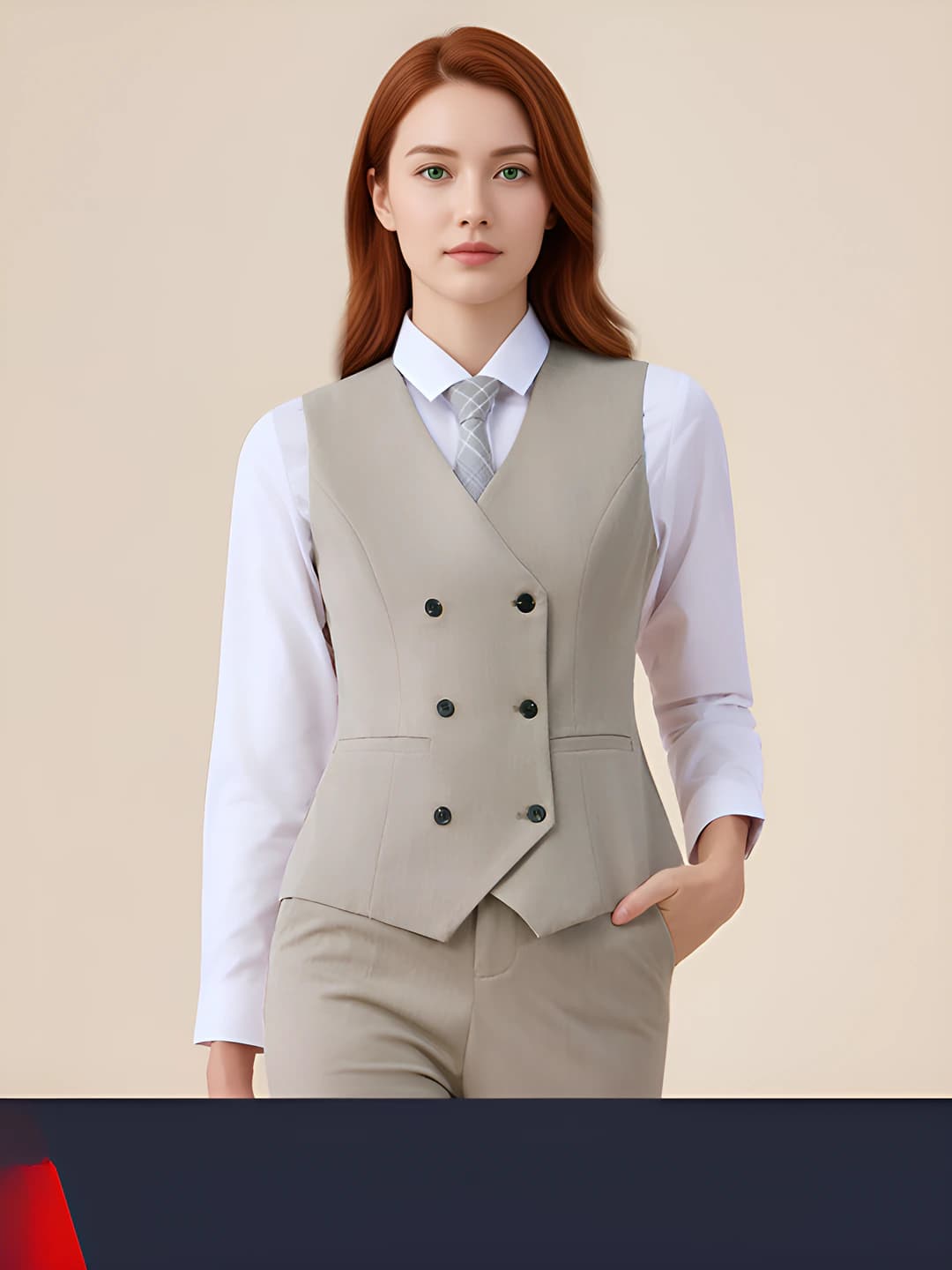 Apricot vest