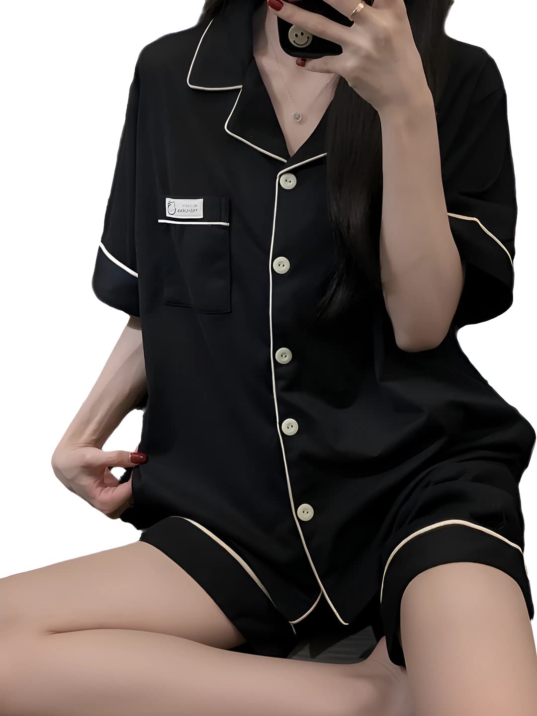 QianX short sleeve, black