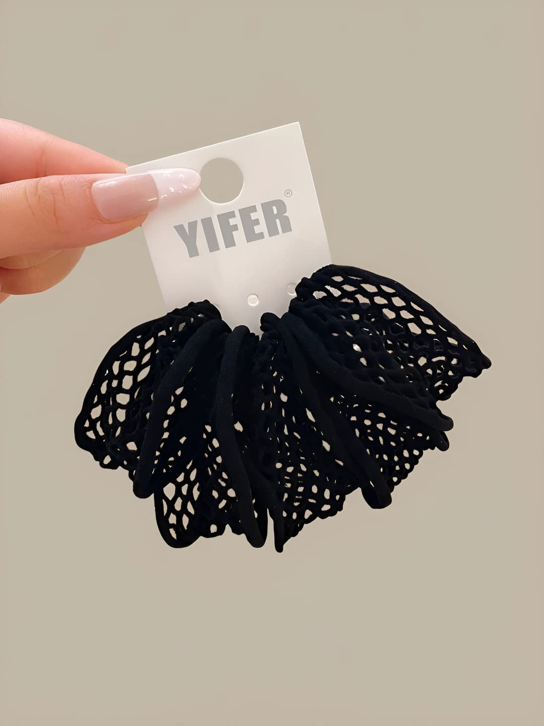 Black plaid, 5 pcs (6*3 cm)