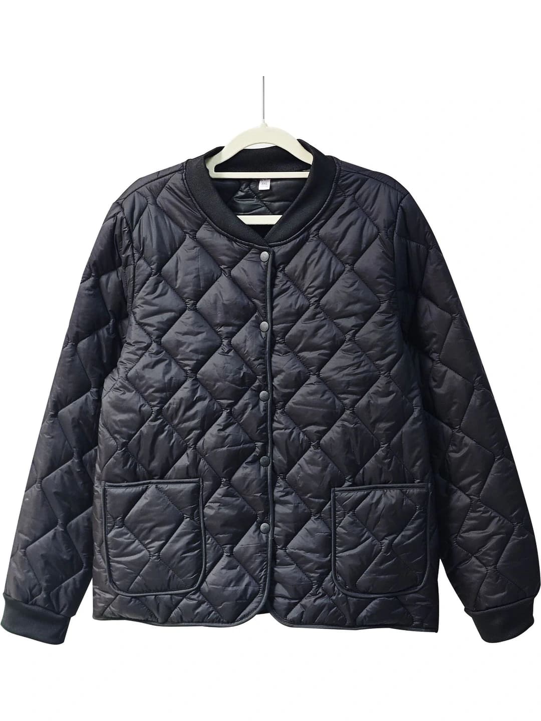 Ribbed neck black