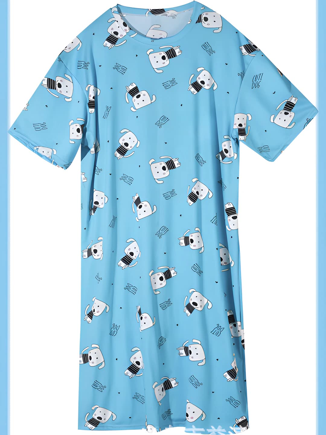Light blue puppy