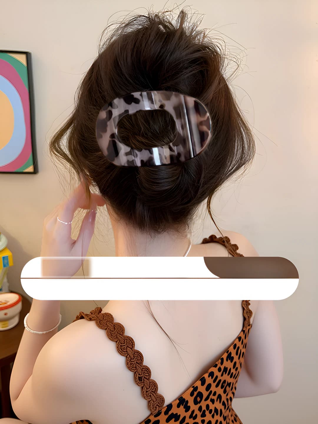 Kulrang leopard naqshli qisqich ~10 sm