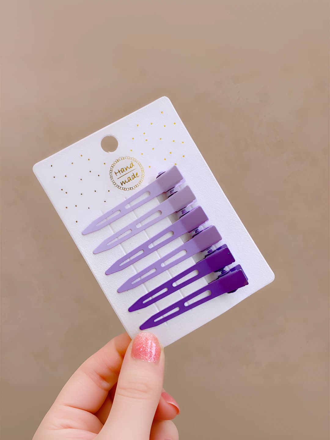Gradient qisqich 6 dona (binafsha)