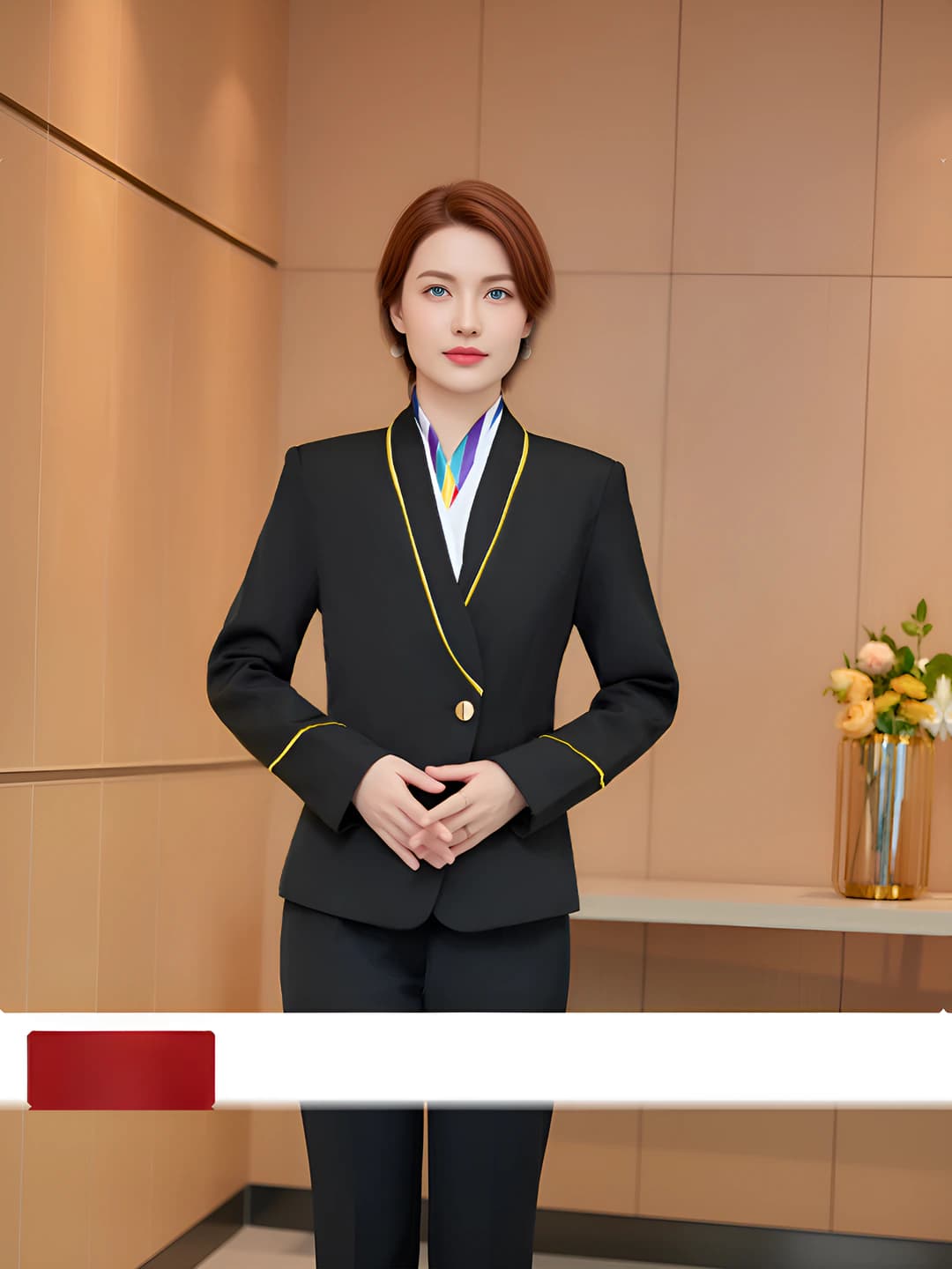 Ayollar uchun qora kostyum