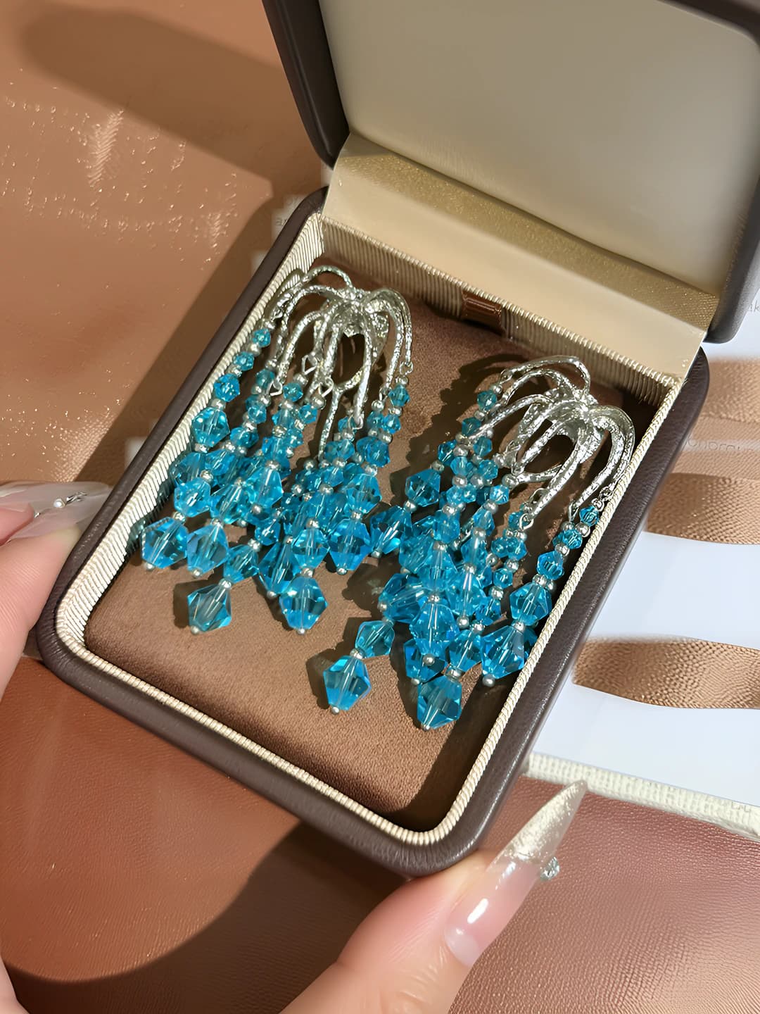 Blue firework