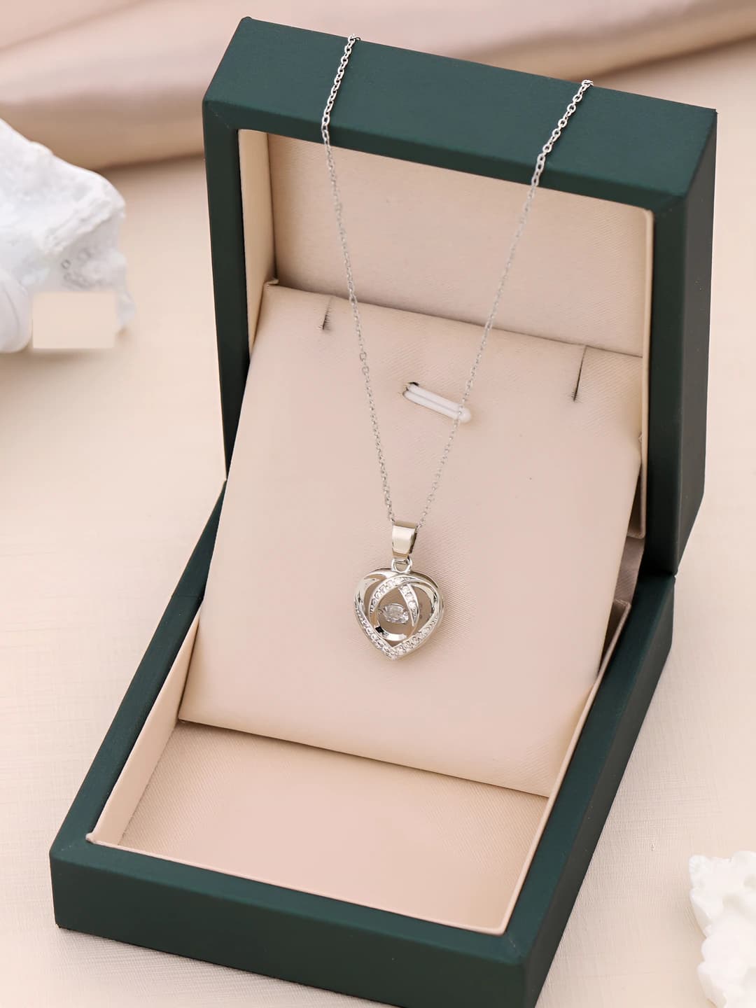 9165-Silver white diamond