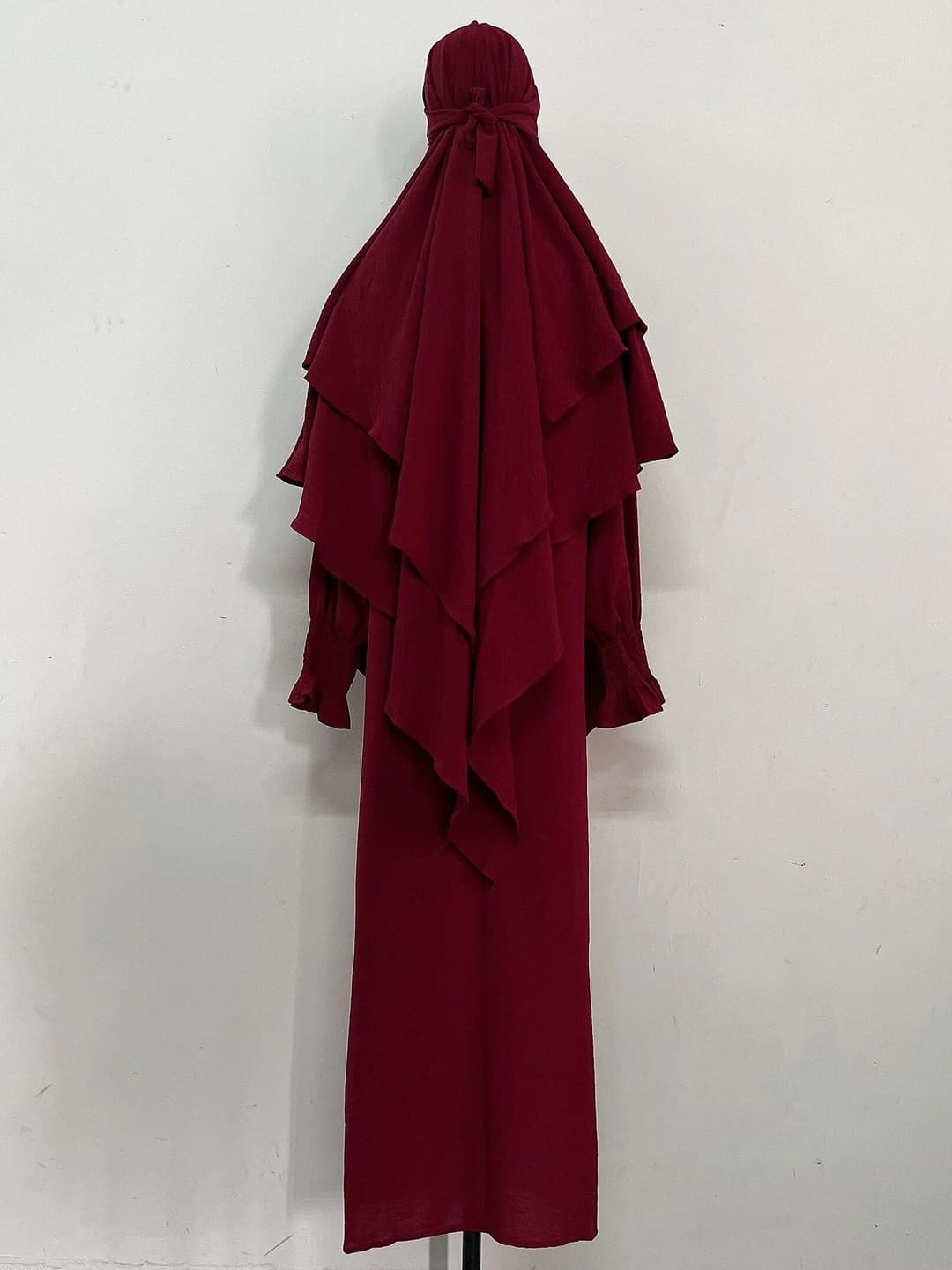 Bordo + ikki qatlamli shal