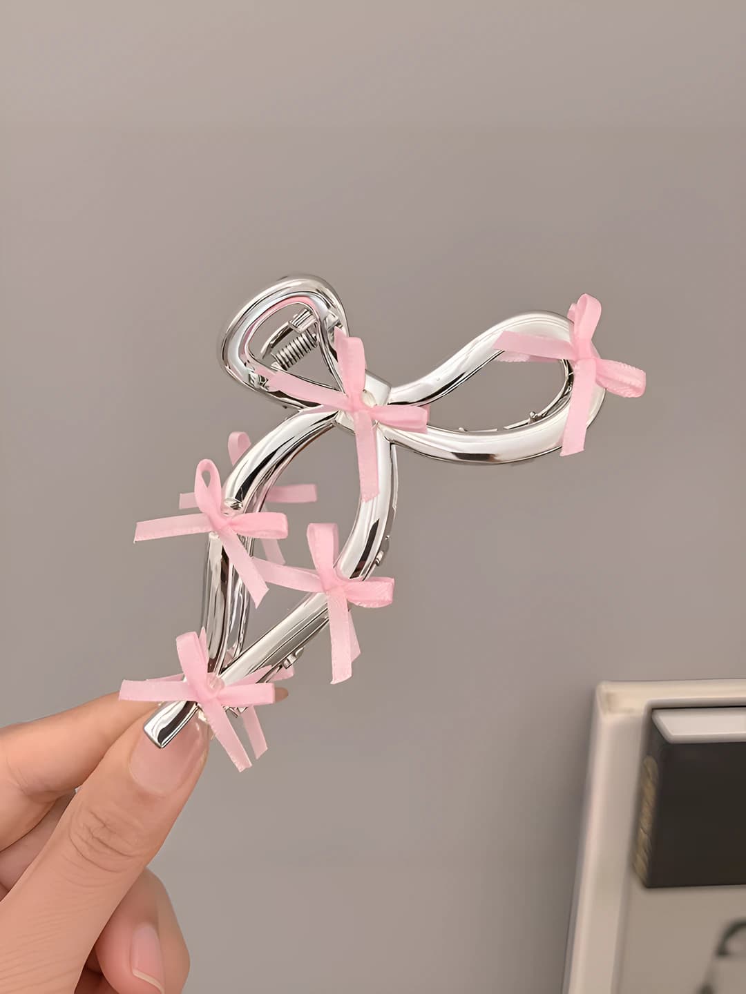 2# Pink bow