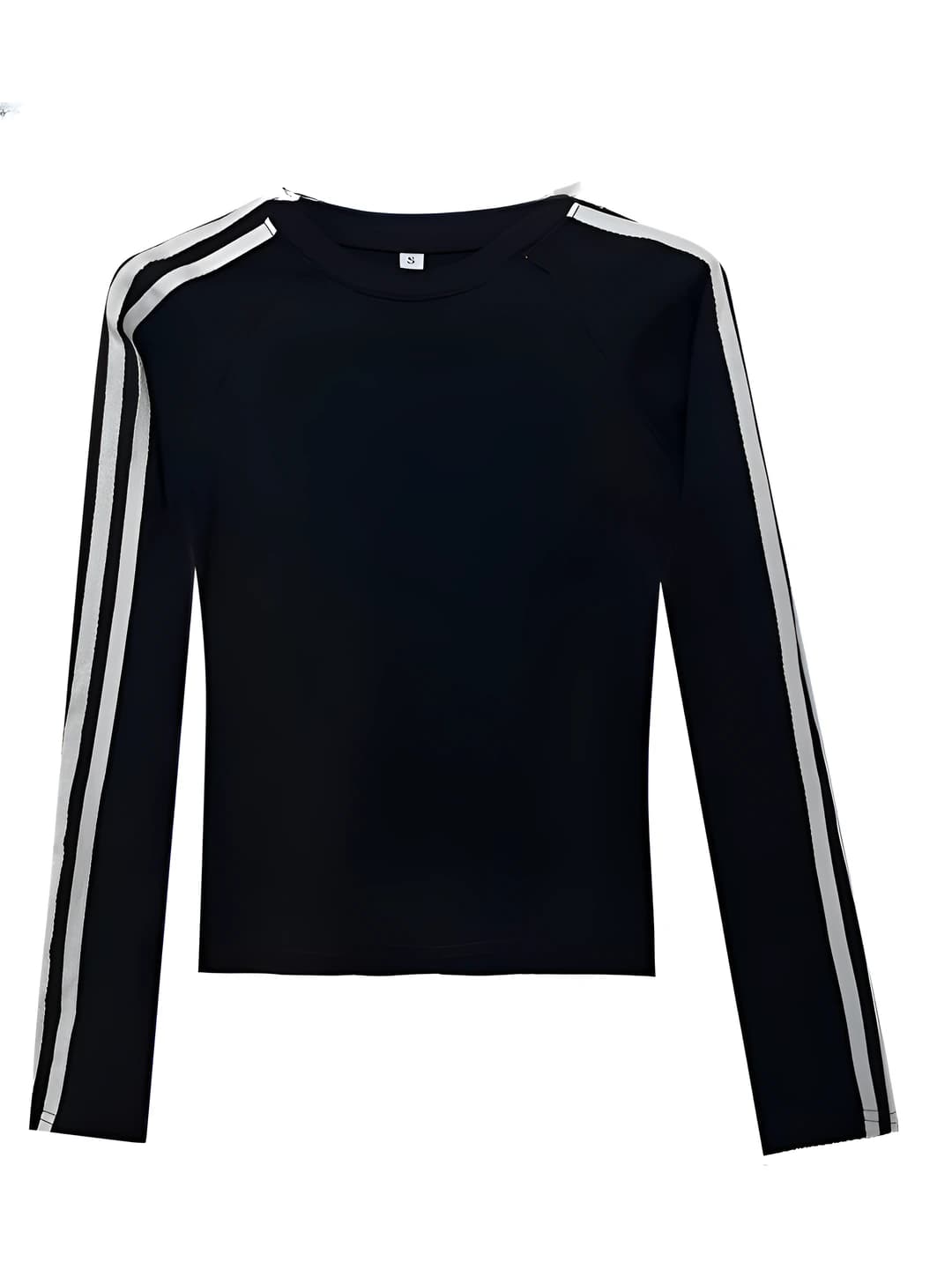 8878 Three stripes Black warm