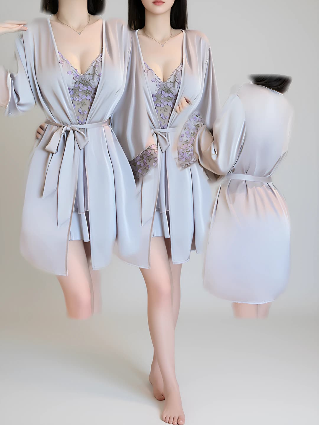 Purple (Robe+Belt)